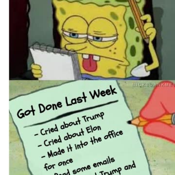 Trump’s SpongeBob Meme Roasts Federal Crybabies! Funny Sarcastic News
