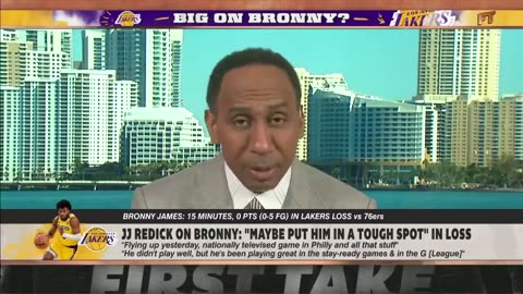 'HE'S NOT READY YET' 🗣️ Stephen A. PLEADS for LeBron to STOP EXPOSING Bronny to the NBA