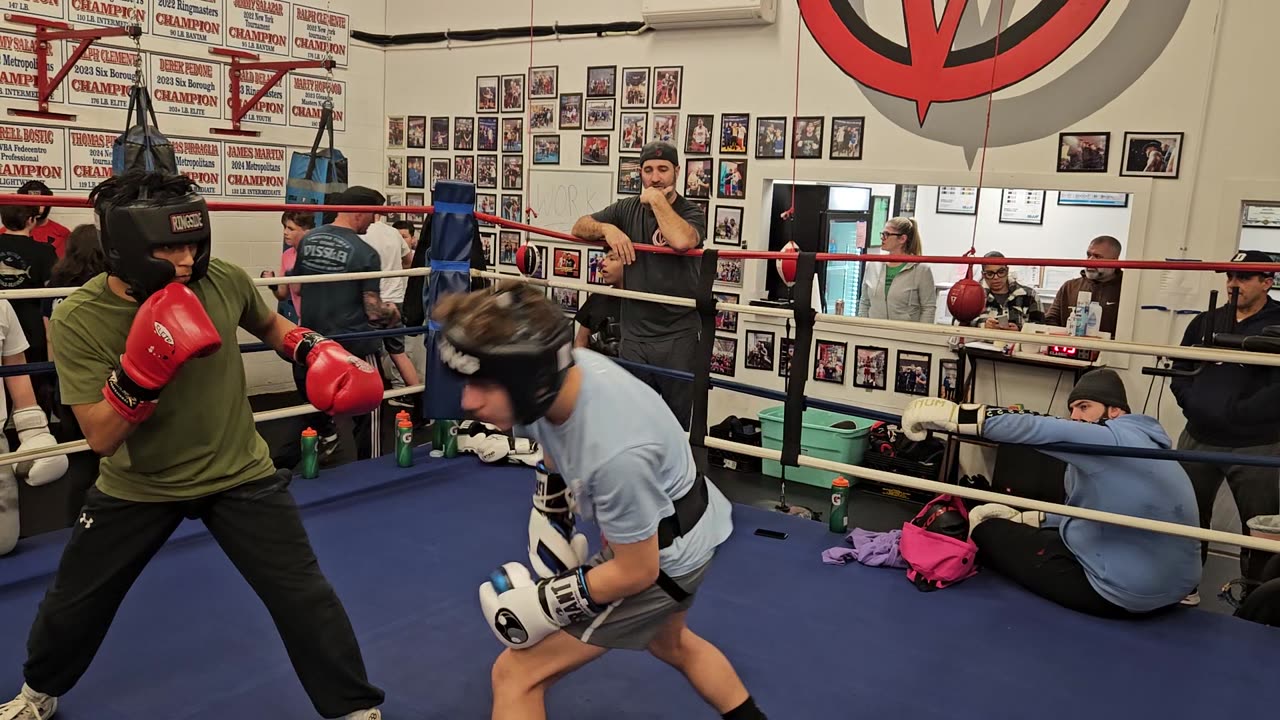 Joey sparring Jimmy 2/27/25