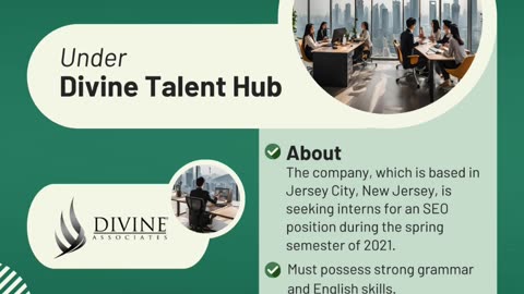 Explore Internship Opportunities with Alliance DSP at Divine Talent Hub