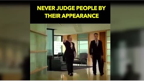 Never judge people by their appearance