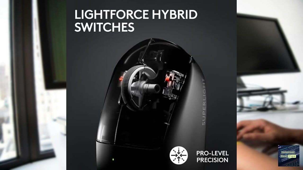 Logitech G PRO X SUPERLIGHT 2 LIGHTSPEED Wireless Gaming Mouse