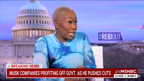 Joy Reid Flips Out Over Elon Musk's Son Having "More Power" than Trump