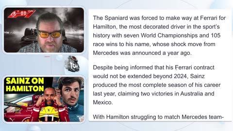 What Carlos REALLY thinks about Hamilton at Ferrari