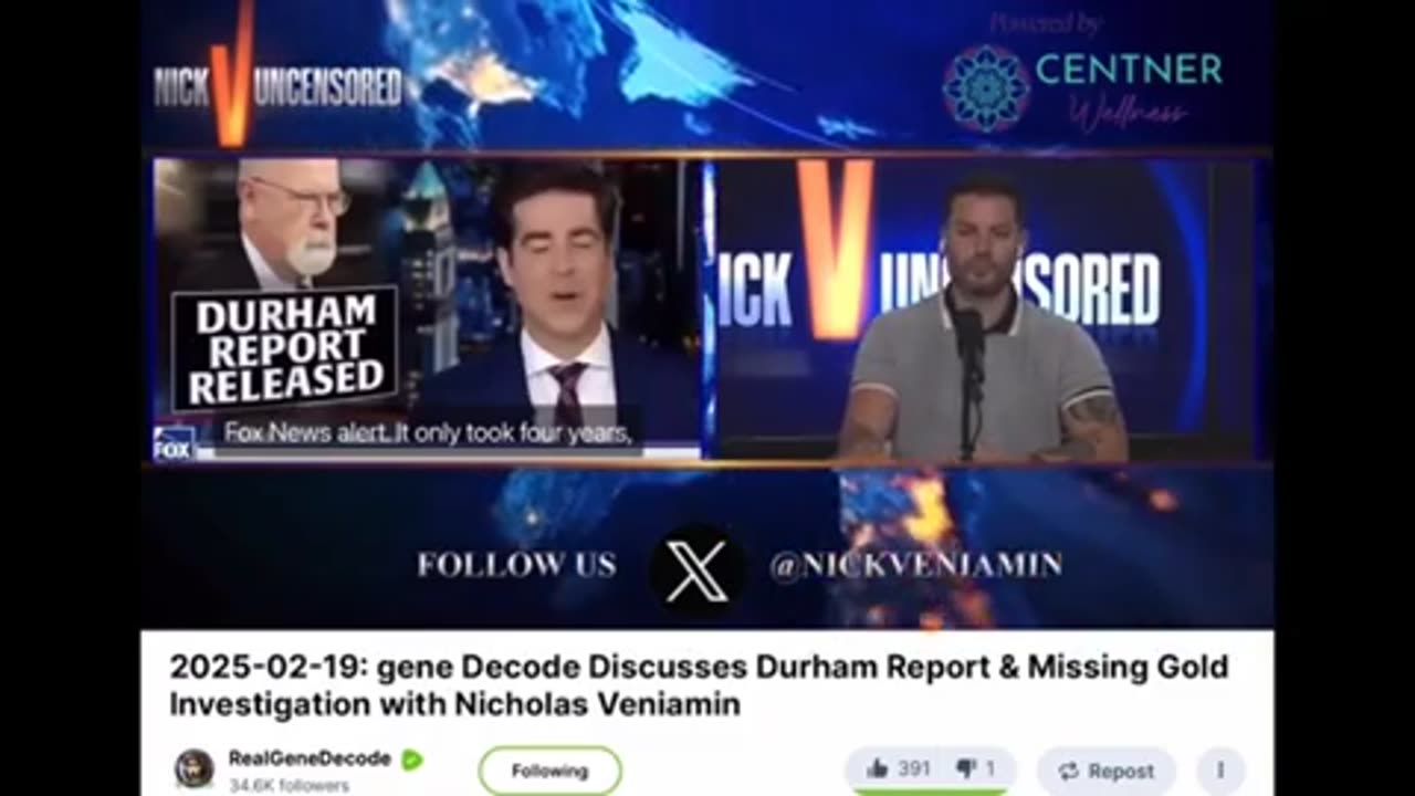 Gen Decode and Nicholas Veniamin, things goin on ..