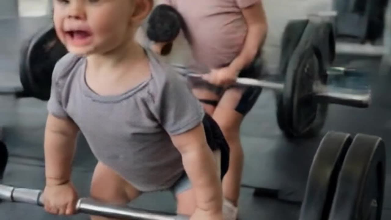 Weightlifting Wonders: Baby Edition!