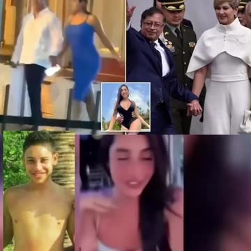 Married Colombian president Gustavo Petro was spotted with a trans person