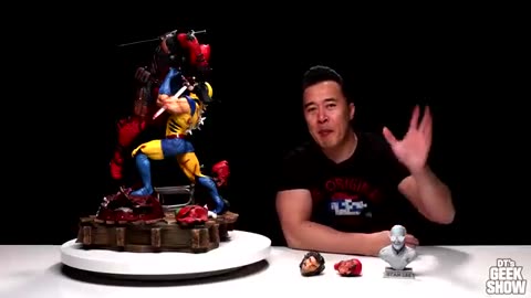 DEADPOOL VS WOLVERINE! Who Will Win? Custom Statue Unboxing And Review