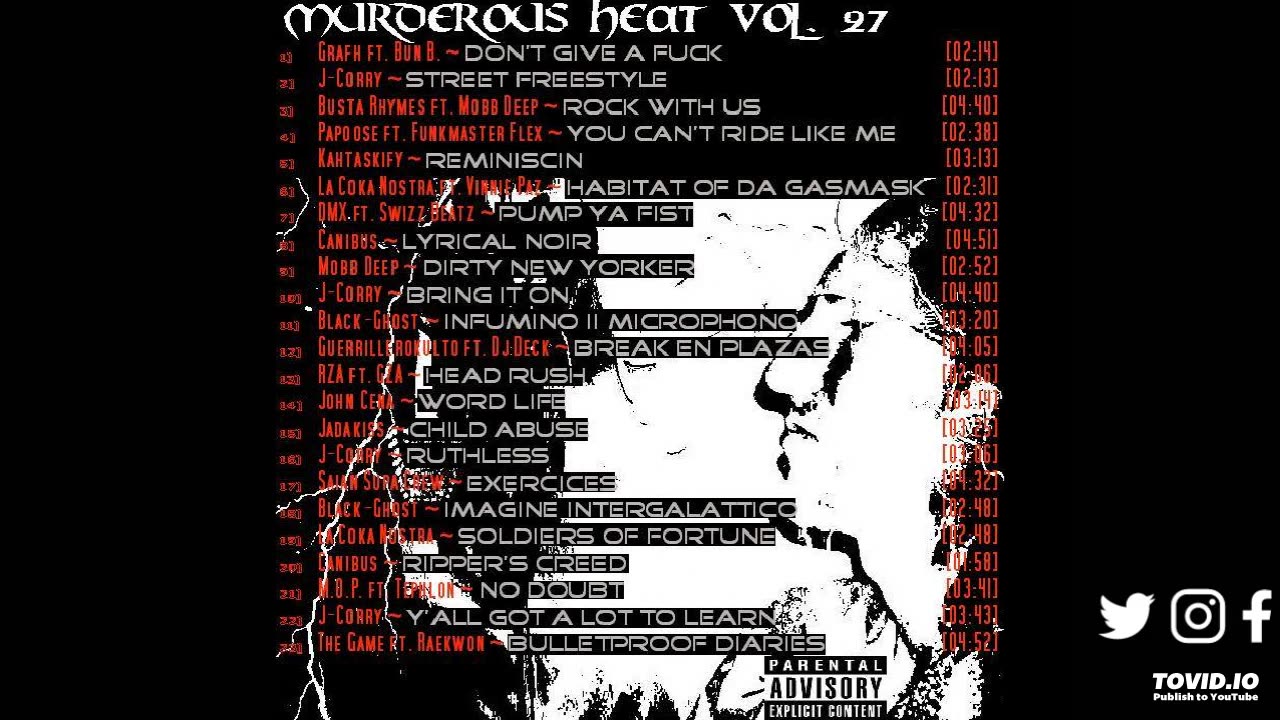 J-CORRY - Murderous Heat Vol. 27 FULL MIXTAPE