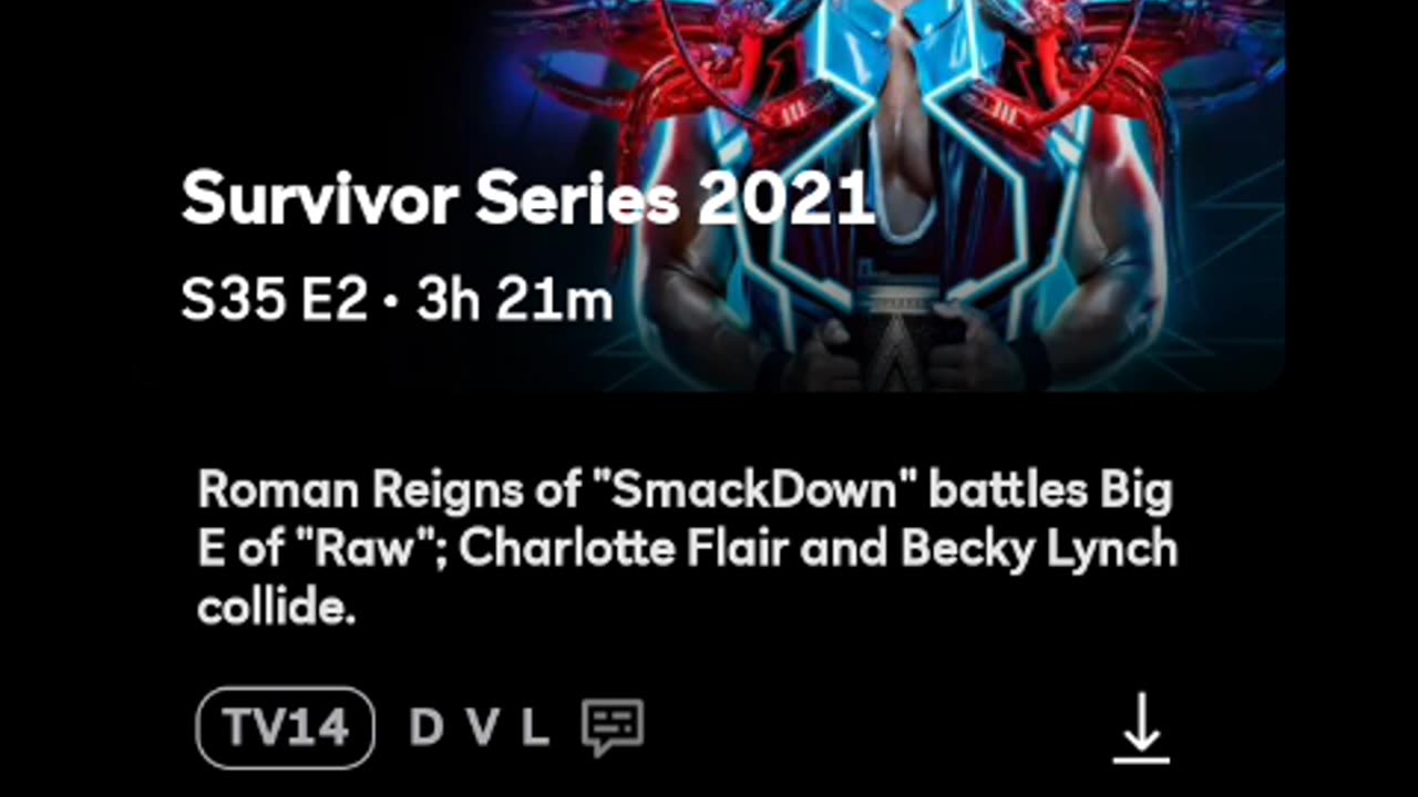 WWE Survivor Series 2021