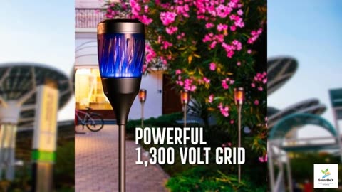 Solar Tiki Torch Lantern ZapperFlying Control