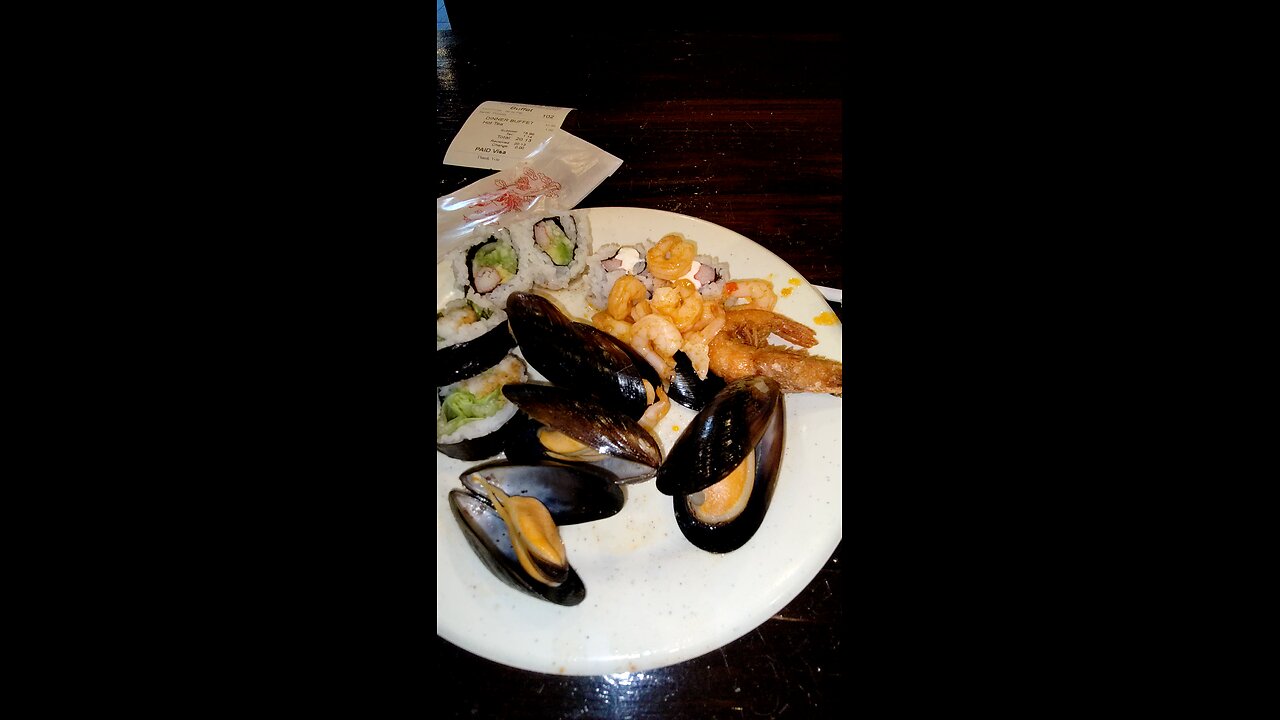 Meal, Hibachi Grill & Buffet, Westland MI, 10/27/25