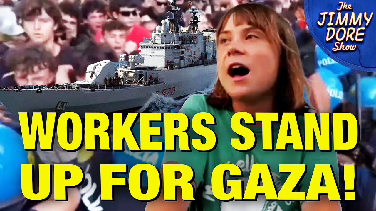 Workers FORCE Italy To Send Navy Ship To Support Gaza Flotilla!