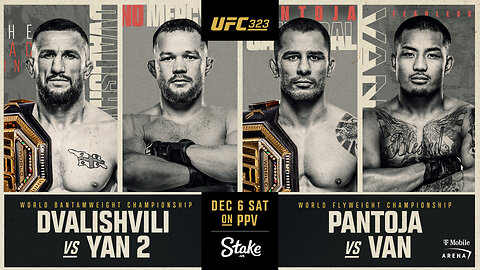 UFC 323: Dvalishvili vs Yan 2 | Dec 6th