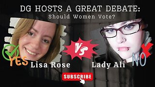 Indie Hub Neutral Ground: SPECIAL RETURN!! Lisa Rose vs Lady Ali. Should Women Vote?