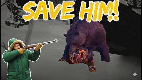 BEAR ATTACK! Saving the Stranger & Leaving Milton| The Long Dark Lets Play #3