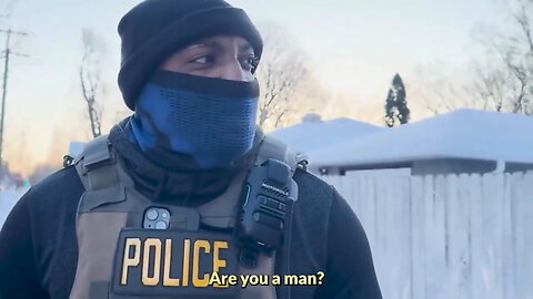 Black ICE Agent Hit With Racial Slurs After Asking Trans Agitator, 'Are You A Man?'