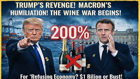 🔴 ‘OH, MACRON WILL CRAWL…’: Trump’s HUGE 200% Tariff Threat For ‘Refusing To Join’ $1 Bn Gaza Board