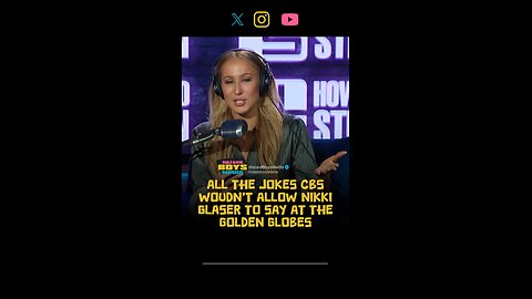 All the jokes Nikki Glaser wasn’t allowed to say at the golden globes