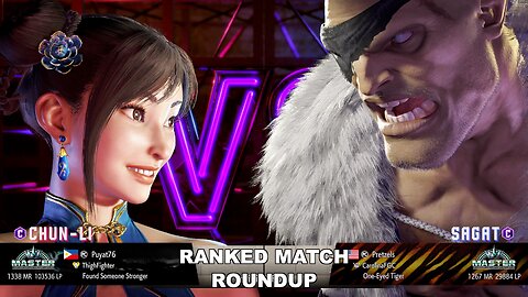 Kuya Kalbo SF6 Ranked Roundup. Chun Li Master Rank [Hori Fight Stick]