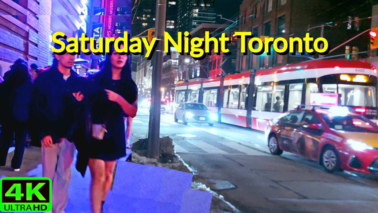 【4K】Chic & Glow: Saturday Night Women’s Day Toronto Canada 🇨🇦