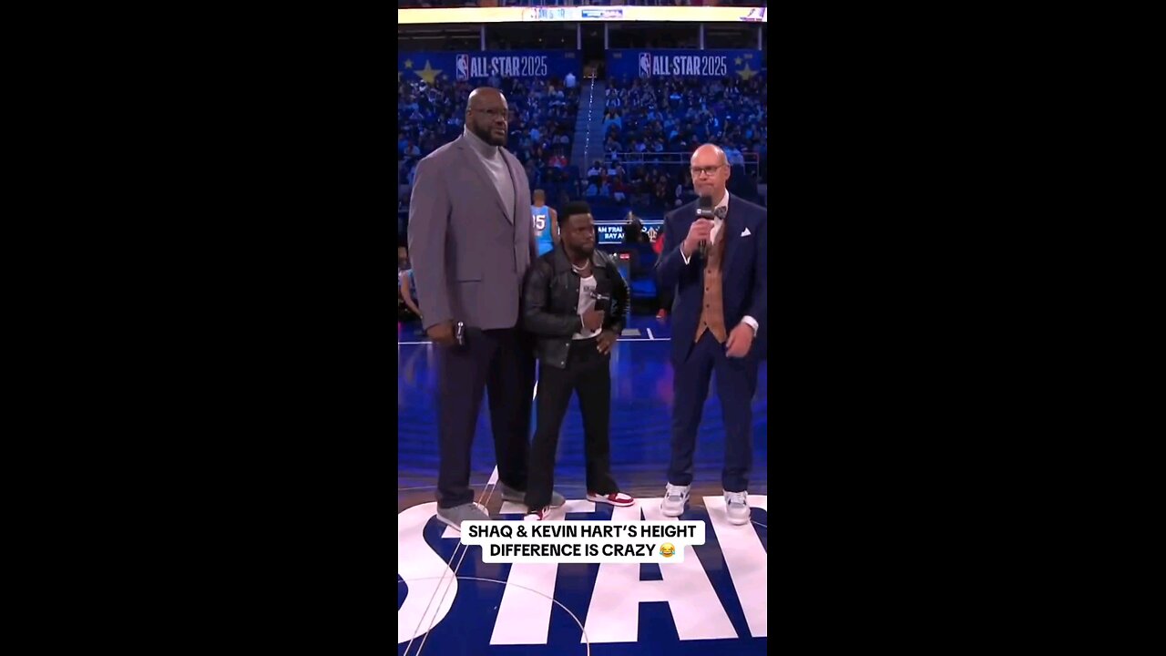 SHAQ and Kevin Hart are comedy 😂😂