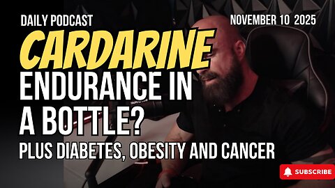 Cardarine, Unlimited Endurance, Fat Loss and the Cancer Lie - Dr Trevor Bachmeyer