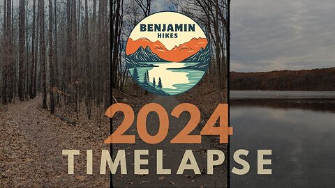 2024 TIMELAPSE | ALL HIKES IN 6 MINUTES