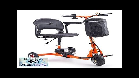 VEVOR Foldable 3 Wheel Mobility Scooter for Seniors Portable Electric Powered Mobility Review