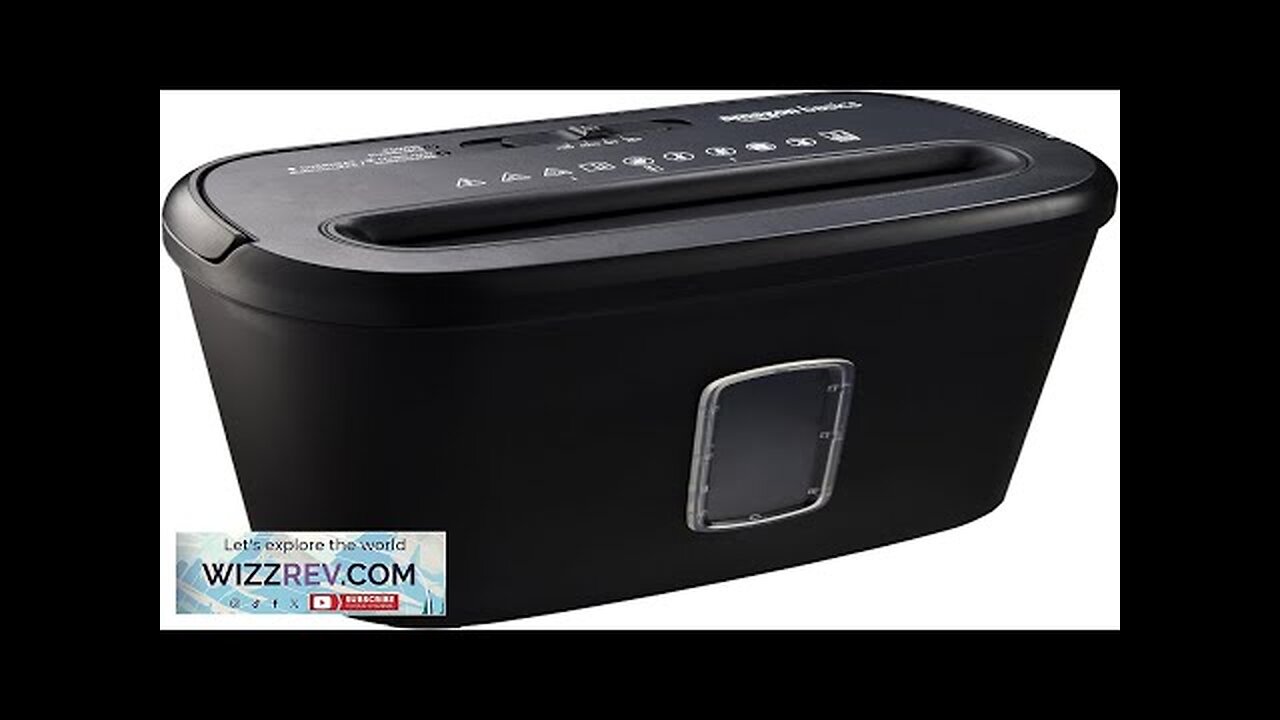 Amazon Basics 8-Sheet Cross Cut Paper Shredder and Credit Card Shredder Review