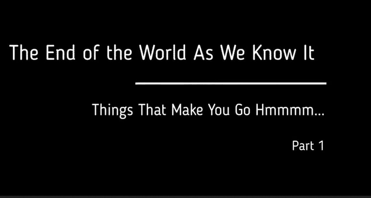 Fall of the Cabal Documentary (Series 1) - Episode 1 ~ The End Of The World As We Know It