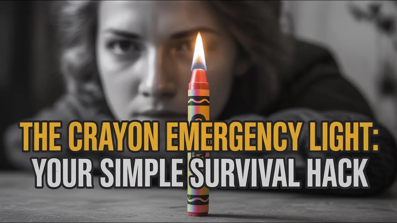 The Crayon Emergency Light: Your Simple Survival Hack #crayon #hack #emergencylight #survivalhacks