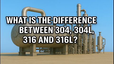 What is the Difference Between 304, 304L, 316 and 316L