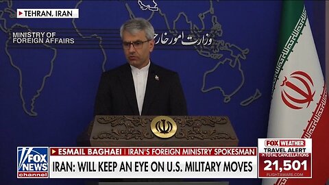 Iran Spox Threatens Trump: We Will Defend Iran With Full Force