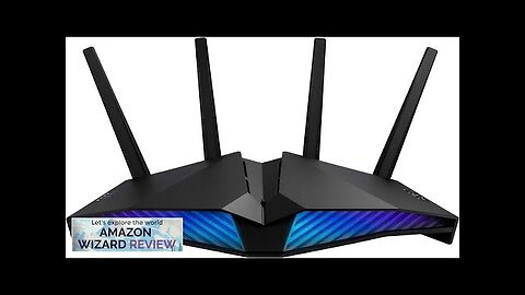 ASUS RT-AX82U (AX5400) Dual Band WiFi 6 Extendable Gaming Router Gaming Port Review