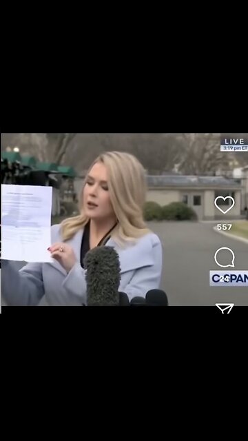 Captioned - Karoline Leavitt exposes USAID for wasting taxpayer dollars