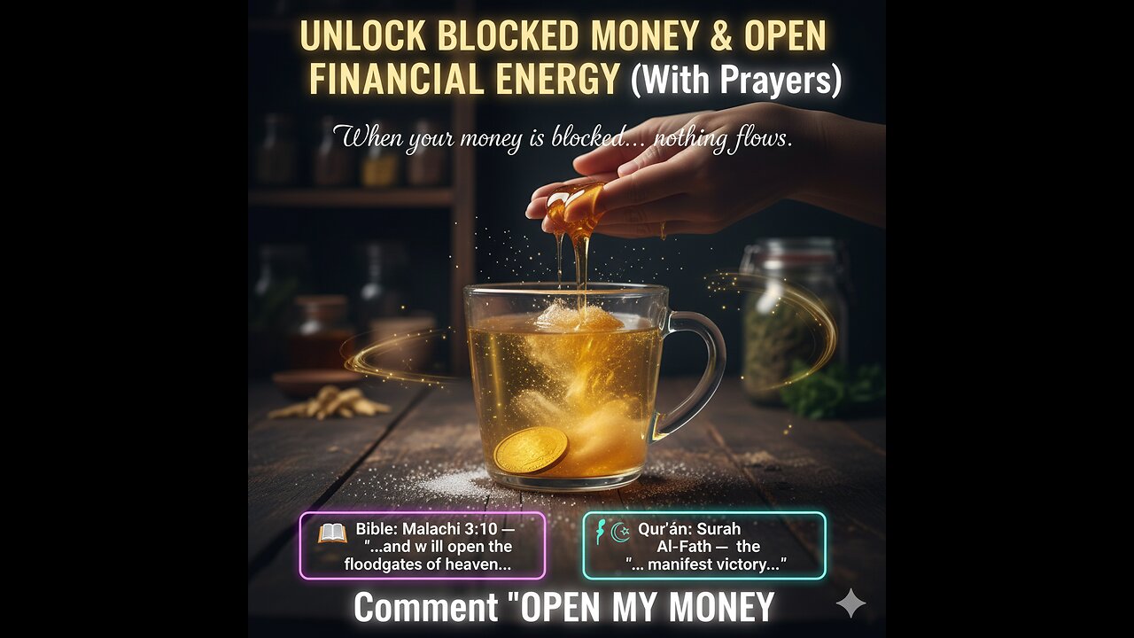 UNLOCK BLOCKED MONEY & OPEN FINANCIAL ENERGY