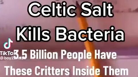Barbara O'Neill & Others - Celtic Sea Salt Kills Bacteria