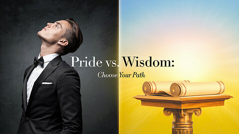 Your Pride Is Leading You to Destruction