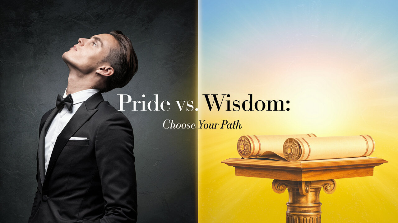 Your Pride Is Leading You to Destruction