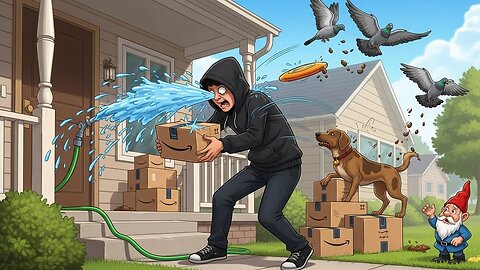 Amazon Package Thieves- Karma Payback- LOL!