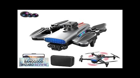 XKJ K90 MAX GPS Three Camera 5G WiFi FPV with 4K ESC Review