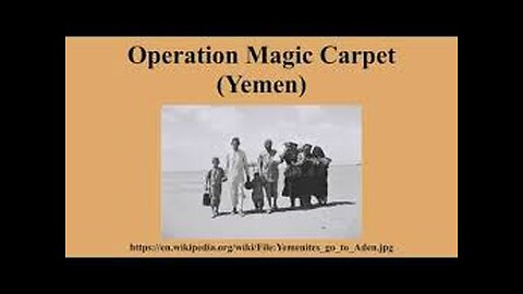 Operation Magic Carpet : The Yemeni, Mizrahi, and Balkan Children Affair