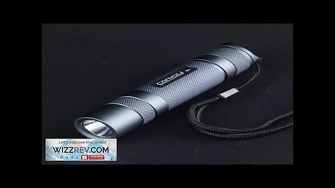 Gray Convoy S2+ SST40 1800lm 5000K 6500K Temperature Protection Management 18650 Flashlight Review