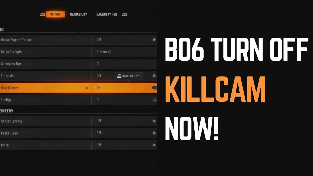 BO6 Turn Off Kill Cam: Step-by-Step Tutorial!