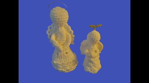 More Angels: Love and Evangeline Angels - #Christmas Decorations