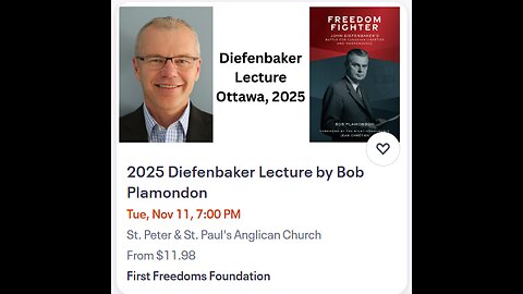 2025 Diefenbaker Lecture
