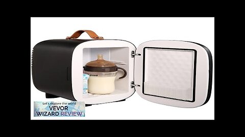 Vevor Mini Fridge 4 Liter/6 Can Small Refrigerator for Beverage Skincare Review