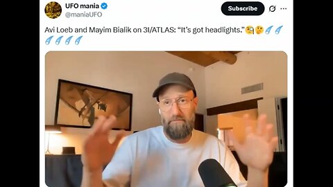 Avi Loeb's Latest On 3i/ Atlas October 1st 2025! A Spaceship Not A Comet!