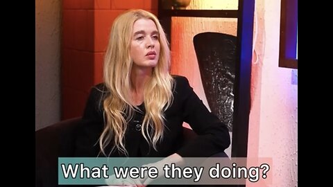 Insane Serbian Lady Talking To Stoned Blonde Alien Babe
